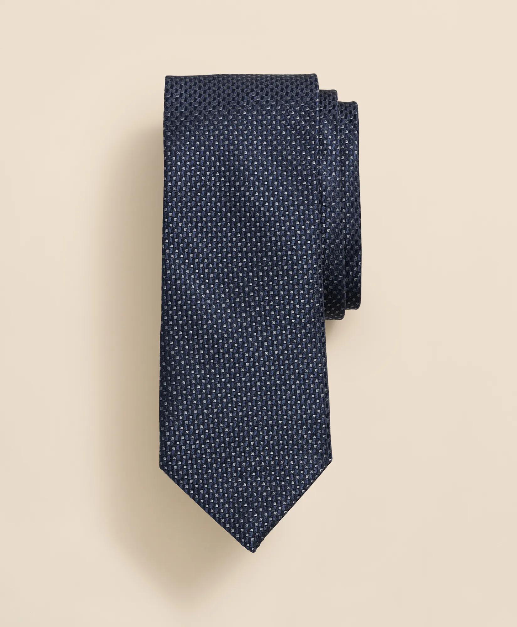 Silk Mini Geometric Tie