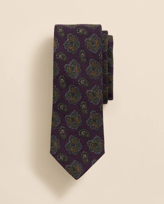 Wool Medium Paisley Tie