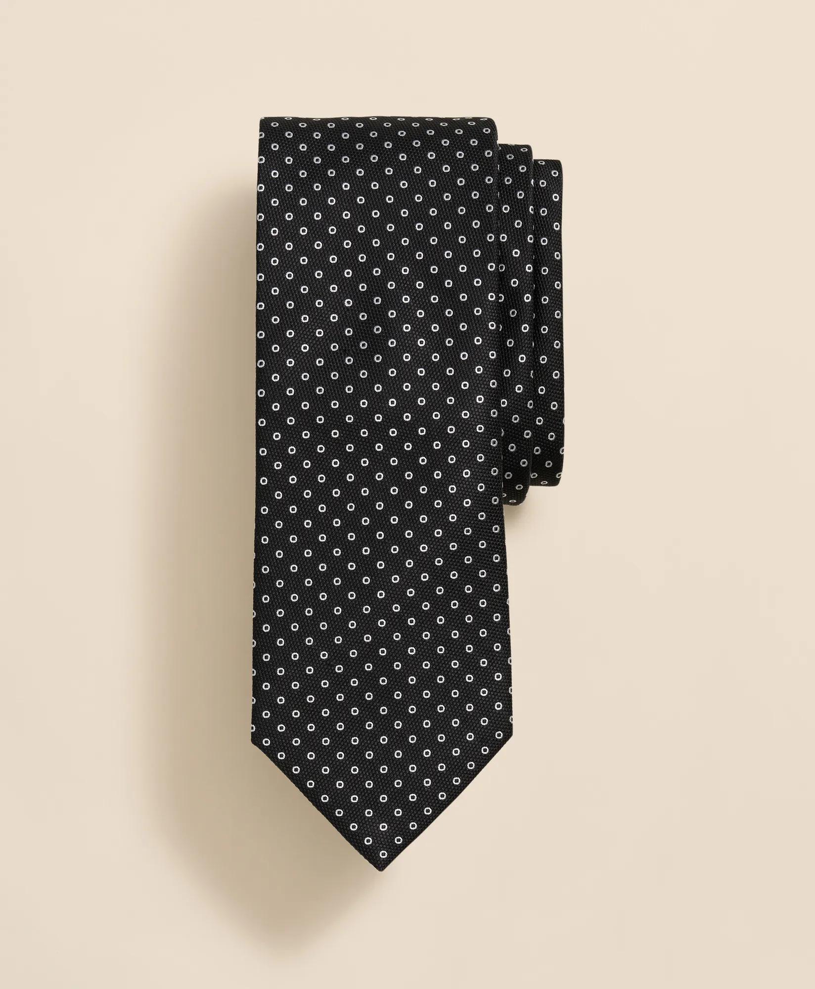 Silk Spaced Circle Tie