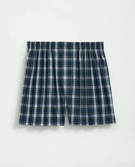 Cotton Poplin Tartan Boxers