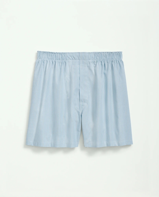 Cotton Broadcloth Fine Striped Boxers