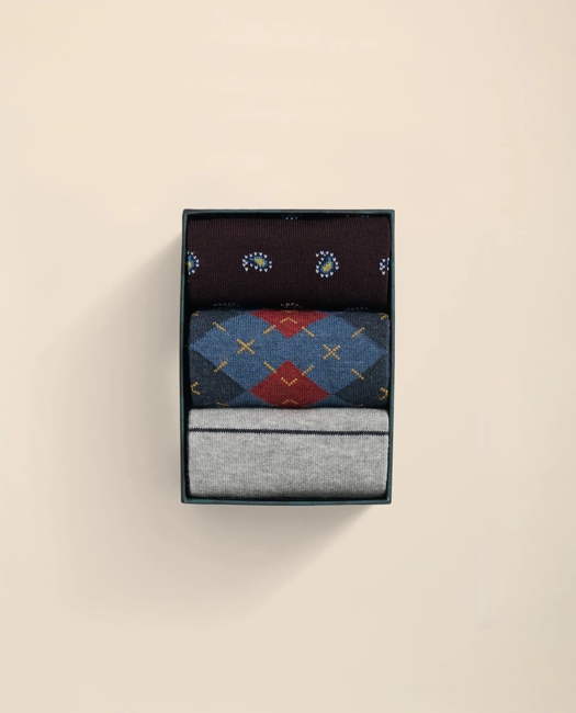 Stretch Cotton Novelty 3-Pack Gift Box