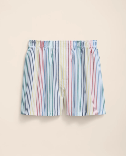 Cotton Broadcloth Archive Stripe Boxers