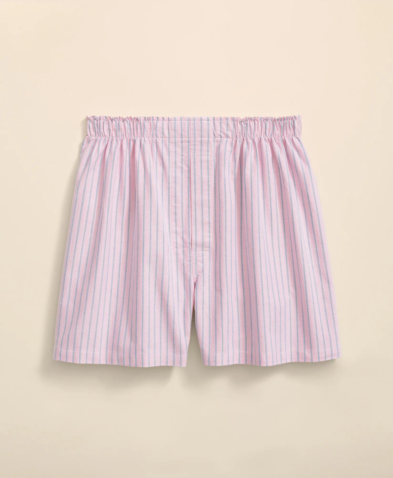 Cotton Oxford Striped Boxers