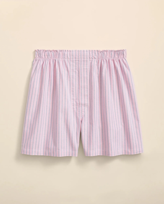 Cotton Oxford Striped Boxers