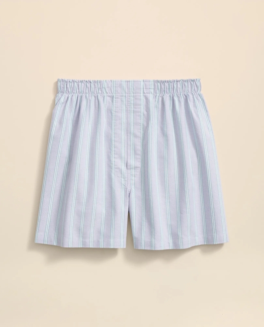 Cotton Oxford Striped Boxers