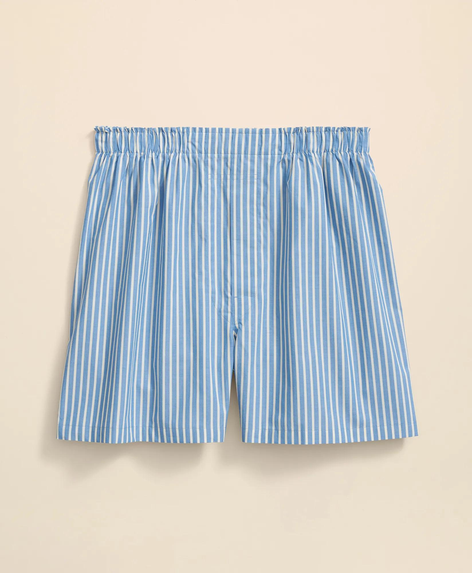 Cotton Broadcloth Bengal Striped Boxers