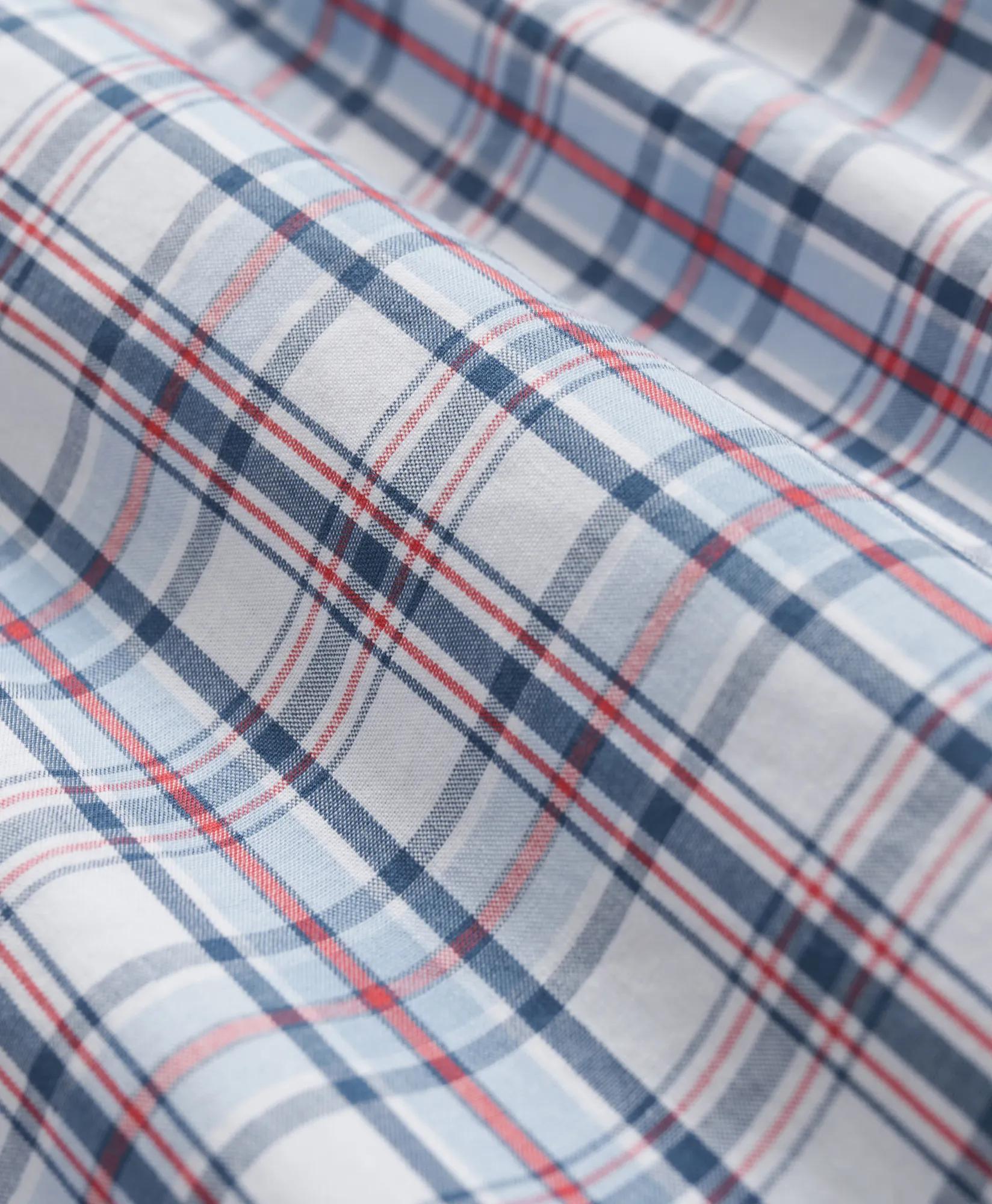 Cotton Broadcloth Plaid Boxers