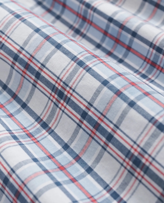 Cotton Broadcloth Plaid Boxers