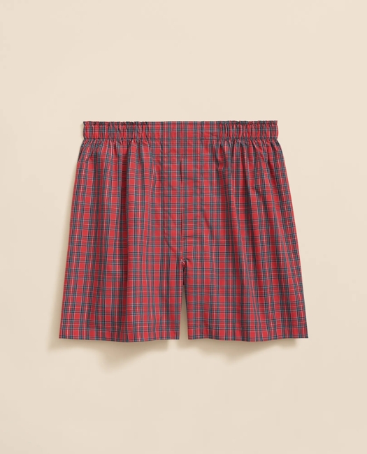 Cotton Broadcloth Royal Stewart Tartan Boxers