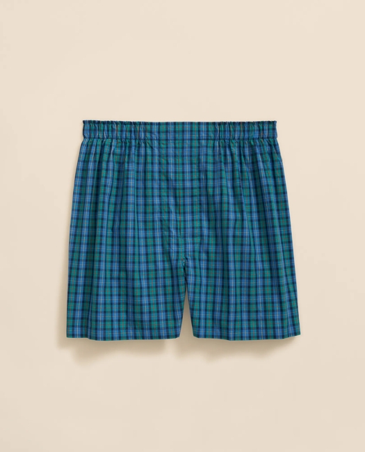 Cotton Broadcloth Tartan Boxers