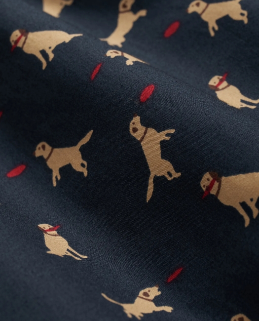 Cotton Broadcloth Dog & Frisbee Boxers
