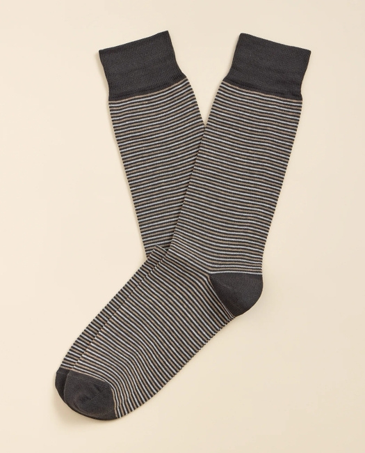 Cotton-Blend Stripe Socks