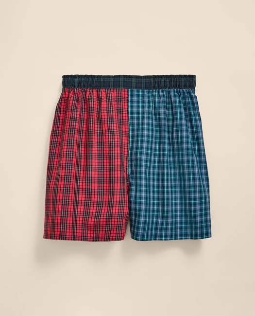 Cotton Broadcloth Tartan Fun Boxers