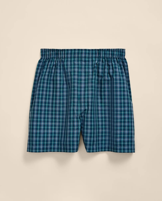 Cotton Broadcloth Tartan Boxers