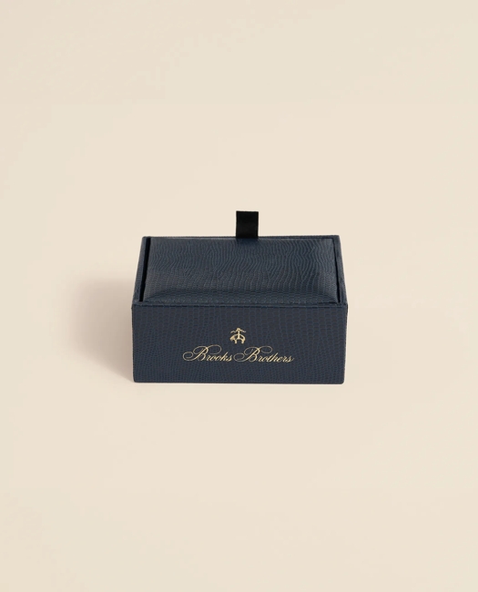 Sterling Silver Engravable Rhodium-Plated Cufflinks