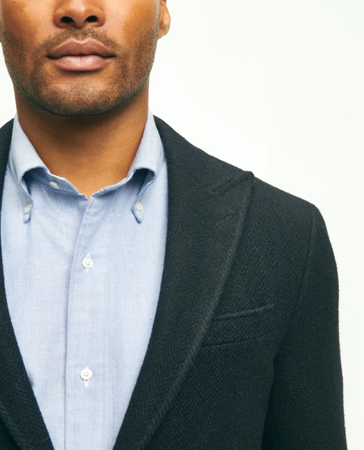 Classic Fit Wool Harris Tweed 1818 Blazer