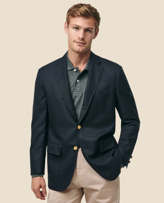 1818 No. 1 Sack Blazer in Dobby Wool