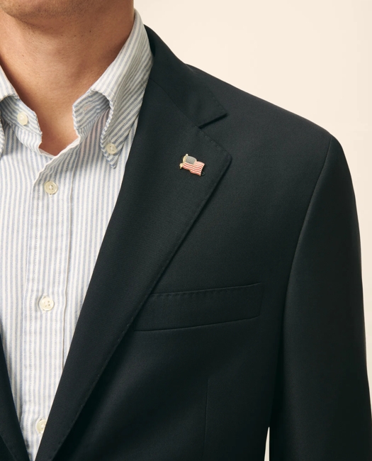 Slim Fit Stretch Saxxon Wool 1818 Blazer