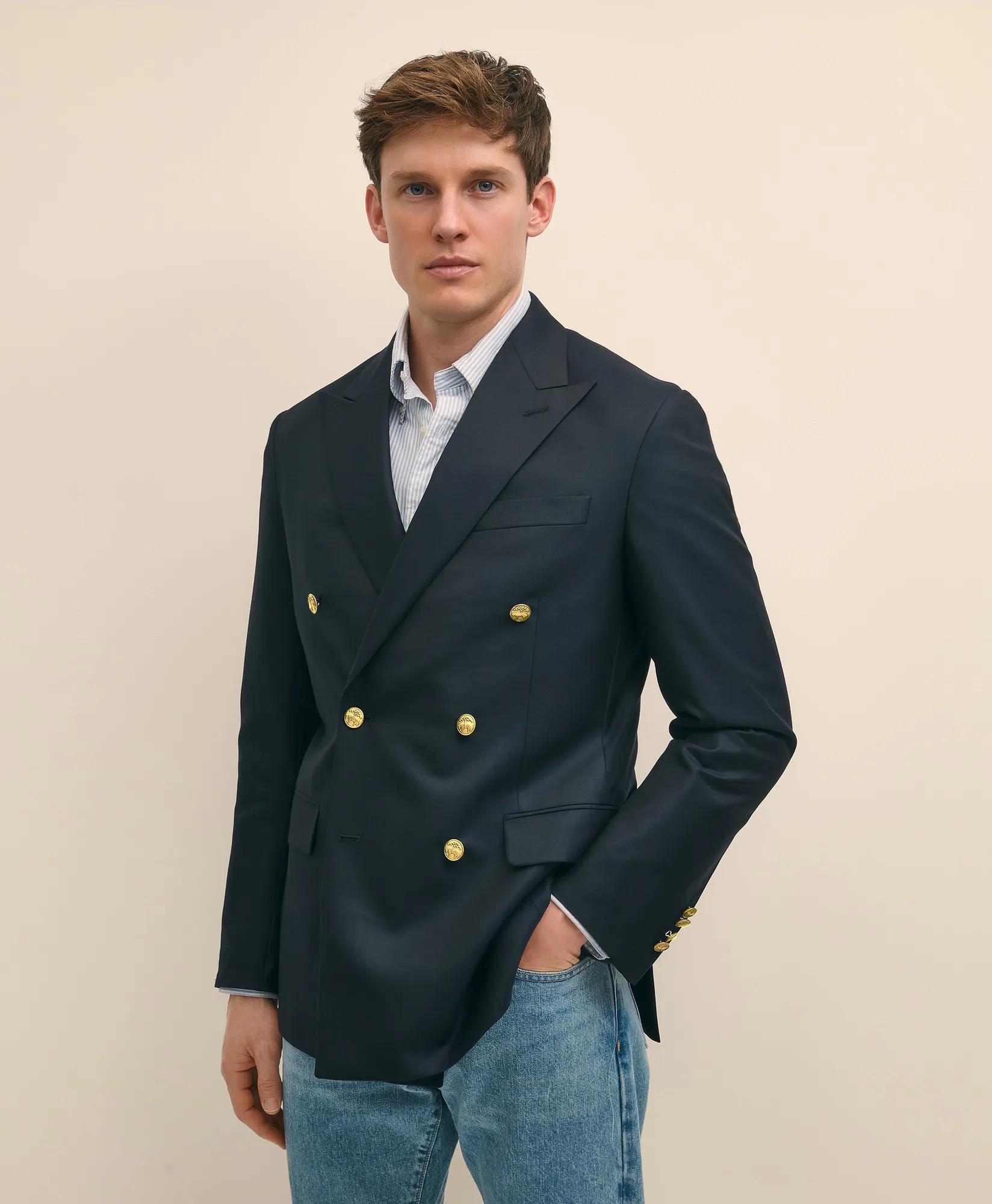 American-Made Classic Fit Double-Breasted 1818 Blazer