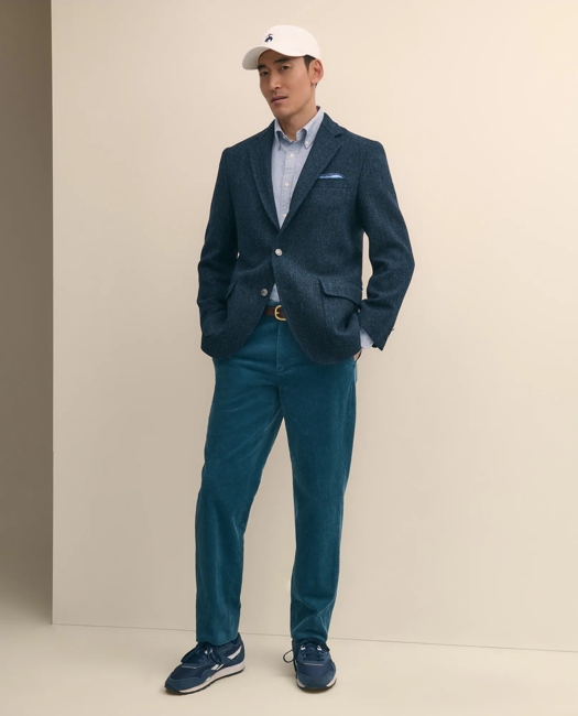 No. 1 Sack Blazer in Harris Tweed