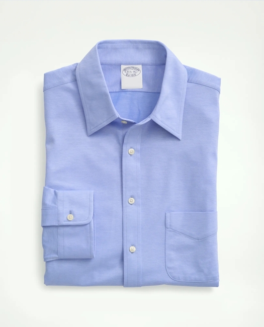 Japanese Knit Dress Shirt, Slim Fit