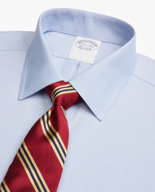 Stretch Supima Cotton Non-Iron Pinpoint Oxford Ainsley Collar Dress Shirt