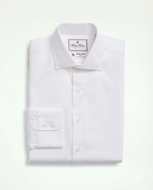 X Thomas Mason Cotton Pinpoint Oxford English Collar Dress Shirt