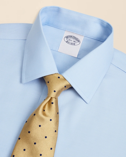 Stretch Supima Cotton Non-Iron Twill Ainsley Collar Dress Shirt