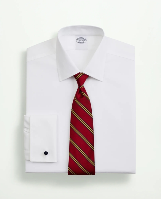 Stretch Supima Cotton Non-Iron Pinpoint Oxford Ainsley Collar Dress Shirt