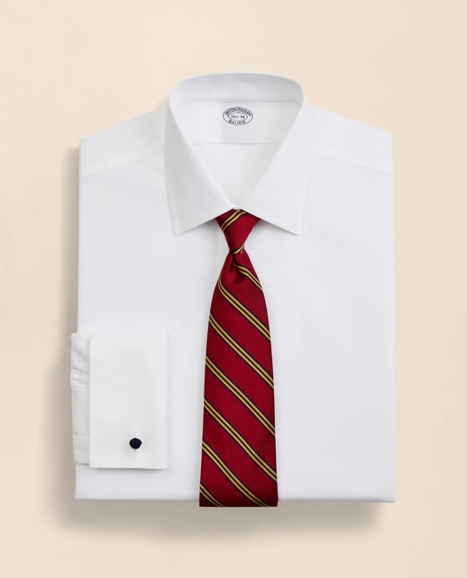 Stretch Supima Cotton Non-Iron Pinpoint Oxford Ainsley Collar Dress Shirt