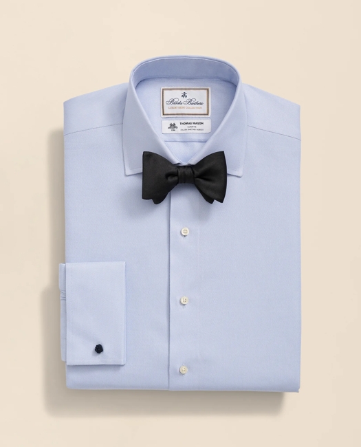 X Thomas Mason Cotton Twill Londoner Collar Dress Shirt
