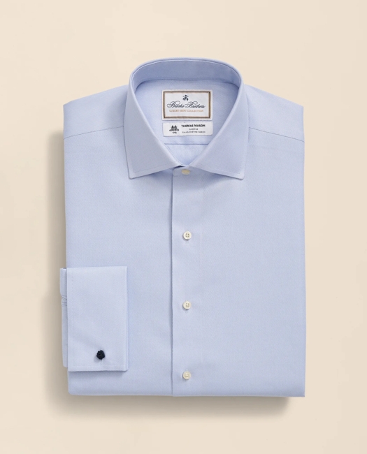 X Thomas Mason Cotton Twill Londoner Collar Dress Shirt