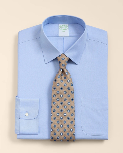 Explorer Collection Non-Iron Twill Ainsley Collar, Dress Shirt - Hydrangea