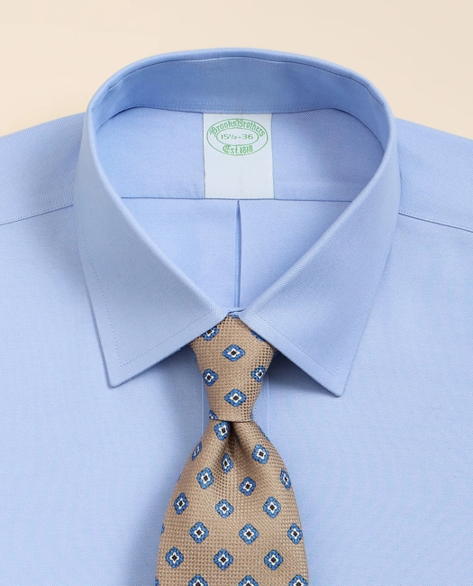 Explorer Collection Non-Iron Twill Ainsley Collar, Dress Shirt - Hydrangea
