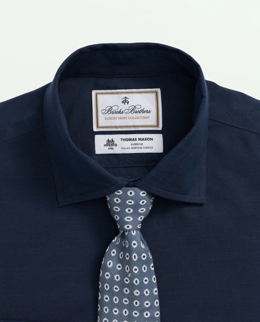 X Thomas Mason Cotton-Linen English Collar, Dress Shirt