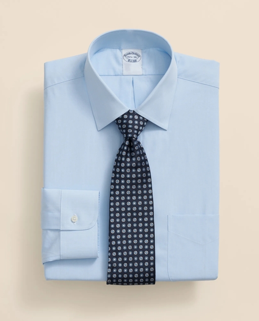 Pure Supima Cotton Regular-Finish Ainsley Collar, Dress Shirt