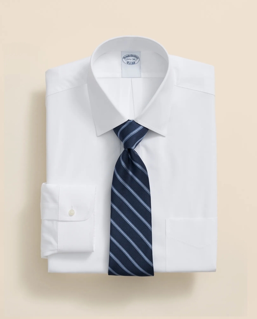 Pure Supima Cotton Regular-Finish Ainsley Collar, Dress Shirt