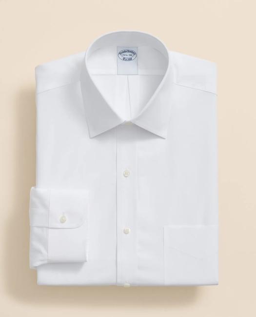 Pure Supima Cotton Regular-Finish Ainsley Collar, Dress Shirt