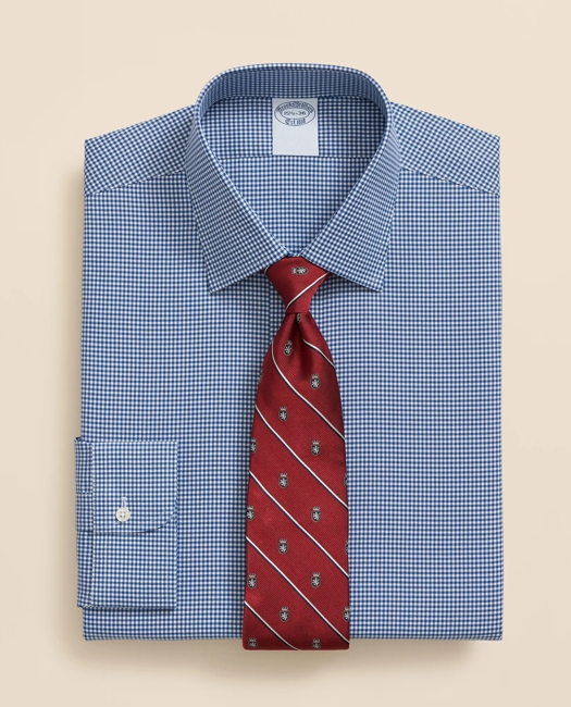 Cotton Non-Iron Twill Spread Collar Dress Shirt