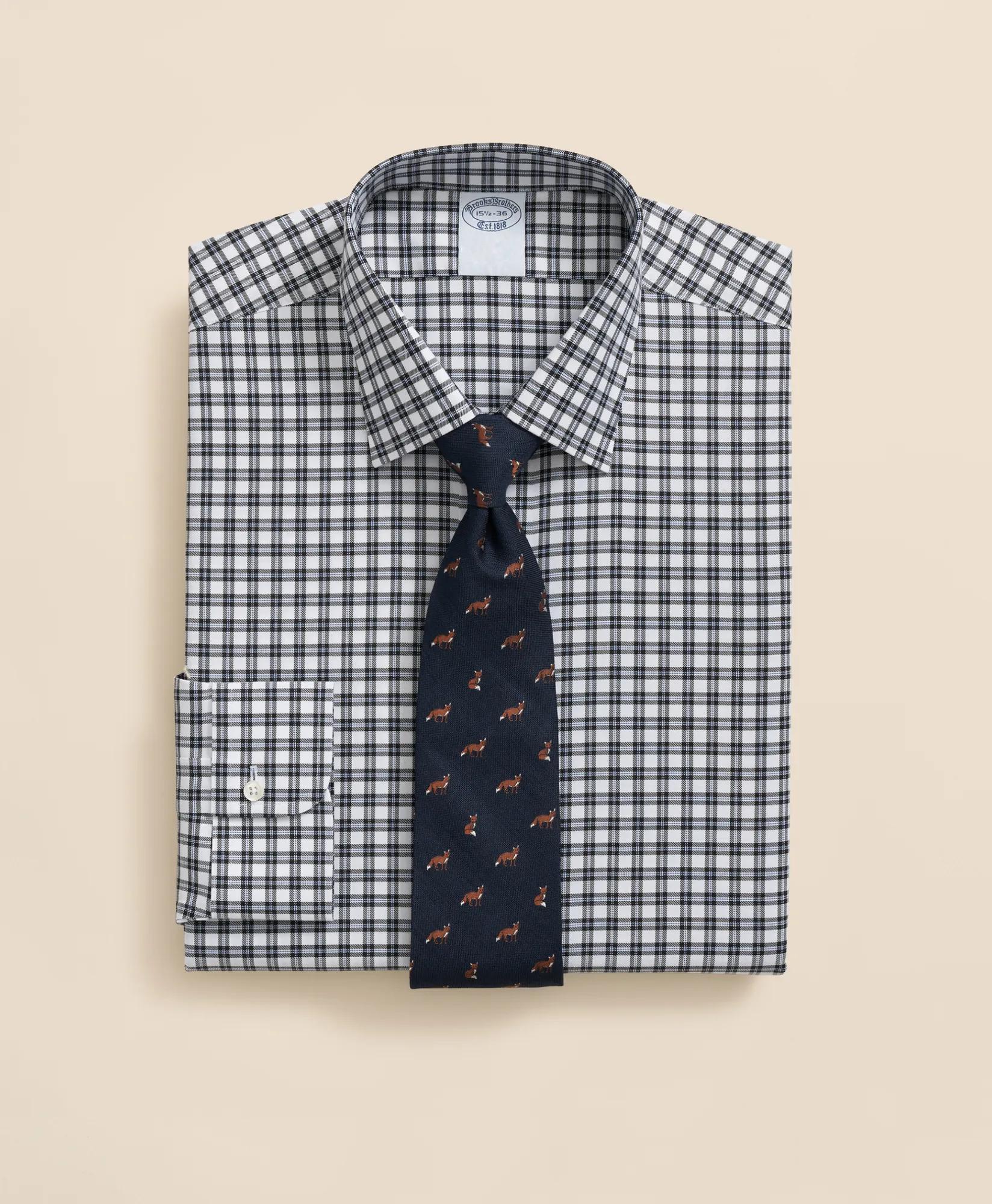 Explorer Collection Non-Iron Twill Ainley Collar Check, Dress Shirt