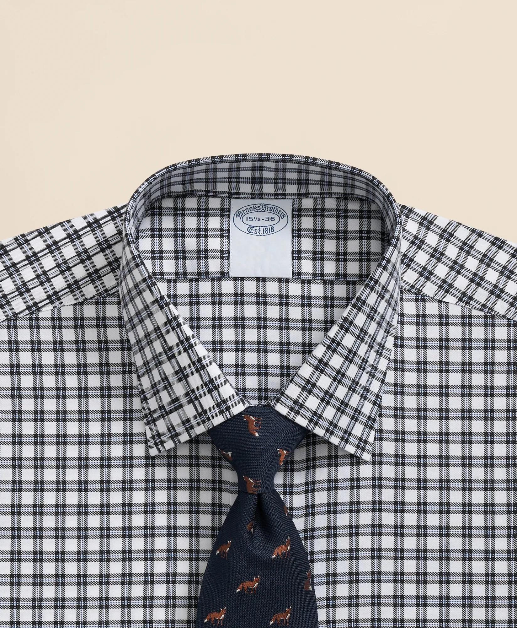 Explorer Collection Non-Iron Twill Ainley Collar Check, Dress Shirt
