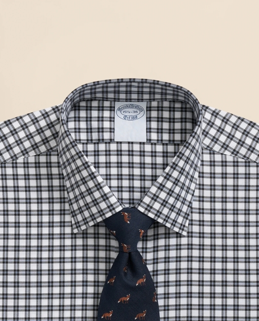 Explorer Collection Non-Iron Twill Ainley Collar Check, Dress Shirt