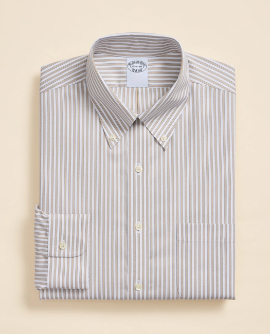 Cotton Non-Iron Oxford Button-Down Collar Dress Shirt