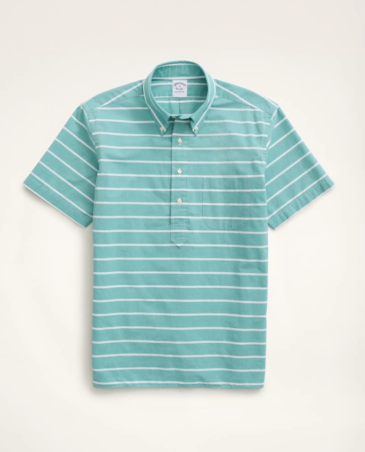 Regent Regular-Fit Original Broadcloth Short-Sleeve Popover Shirt