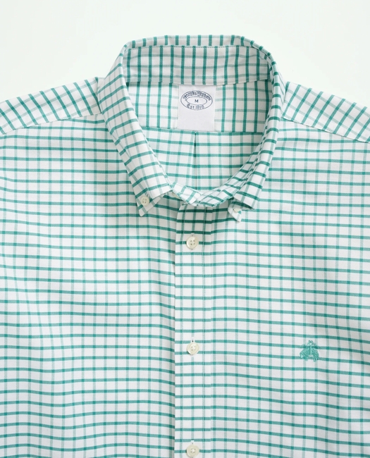 Non-Iron Oxford Button-Down Collar Sport Shirt
