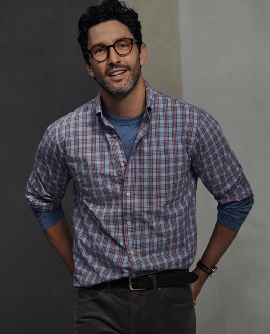 Friday Shirt, Poplin Tartan