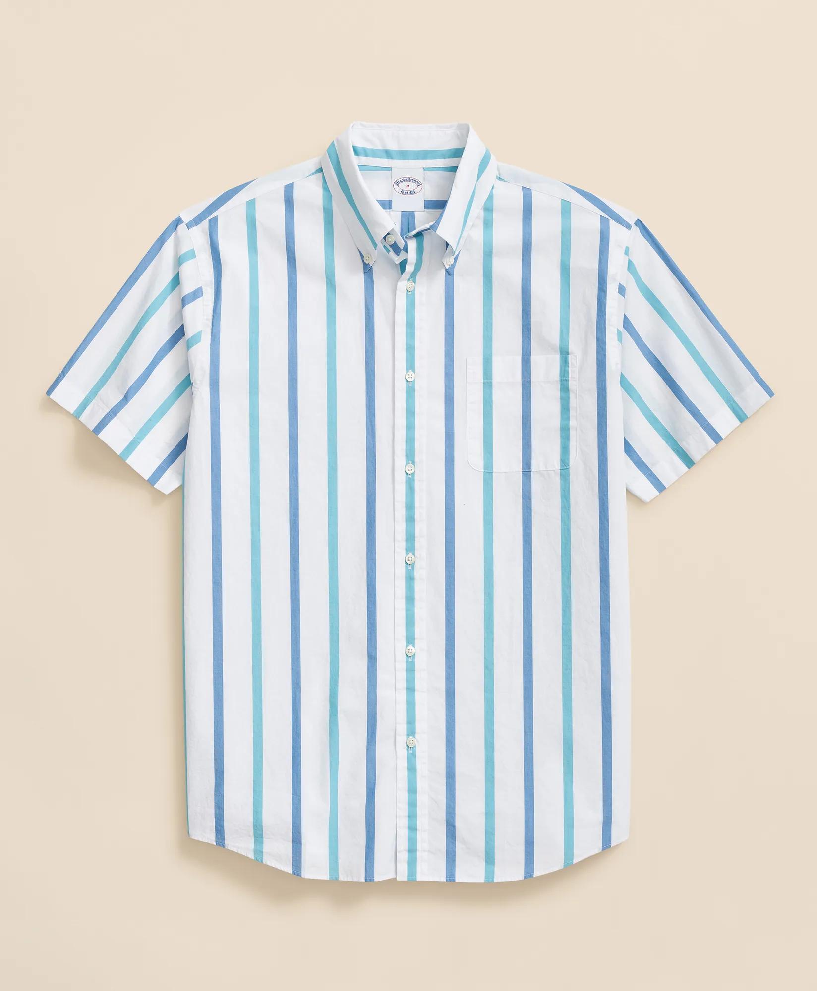Friday Shirt, Short-Sleeve Poplin Striped