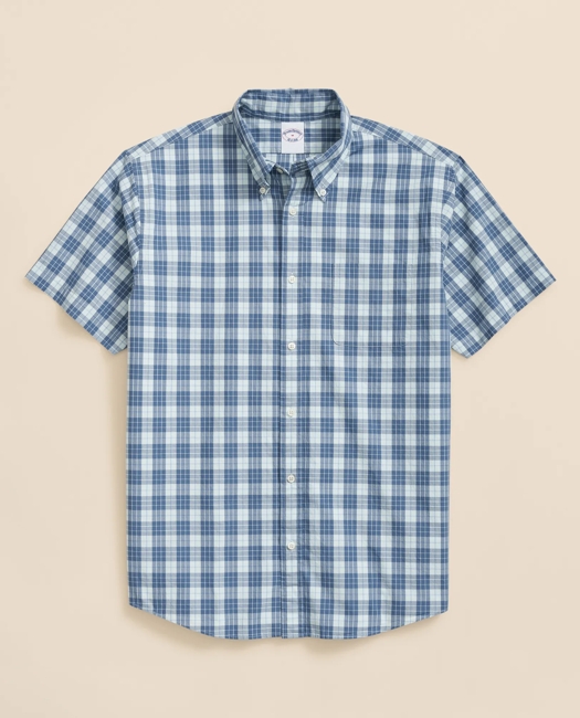 Friday Shirt, Short-Sleeve Poplin Tartan