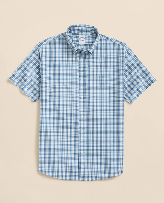 Friday Shirt, Poplin Short-Sleeve Tattersall